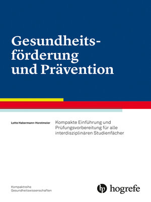 cover image of Gesundheitsförderung und Prävention